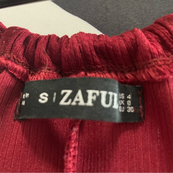 Ruffled high low tank top - Picture 4 of 8